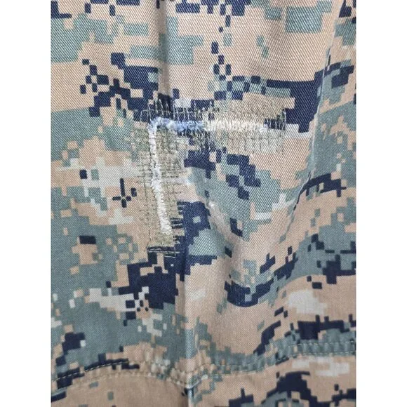 USMC MARPAT Combat Pants Mens Small Regular Camouflage Military Woodland